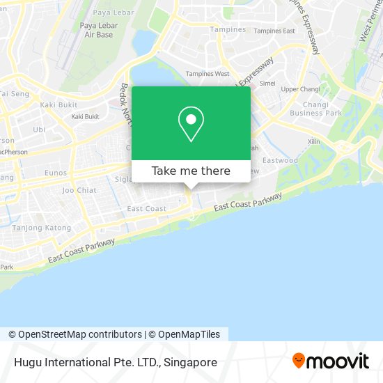 Hugu International Pte. LTD. map