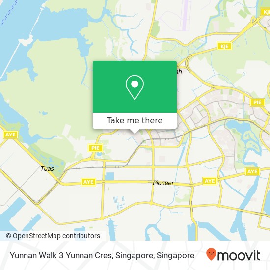 Yunnan Walk 3 Yunnan Cres, Singapore地图