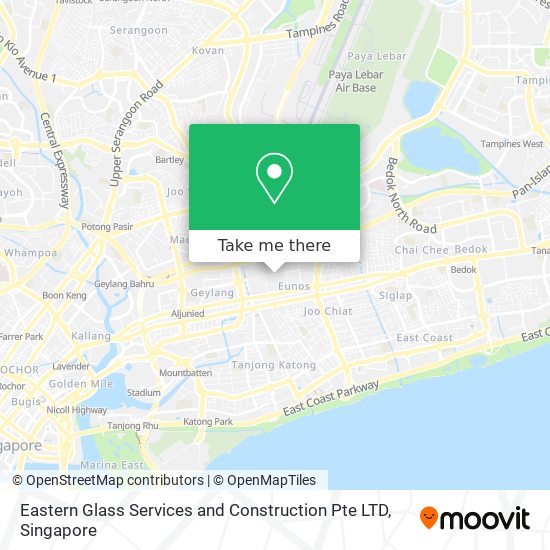 Eastern Glass Services and Construction Pte LTD map