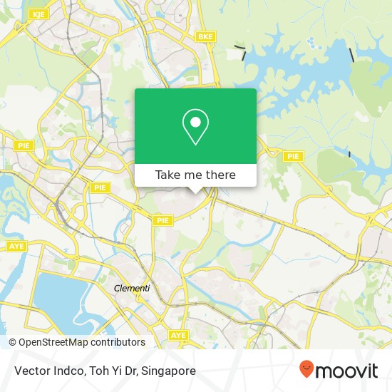 Vector Indco, Toh Yi Dr地图