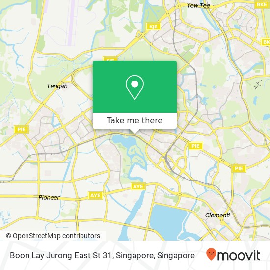 Boon Lay Jurong East St 31, Singapore地图