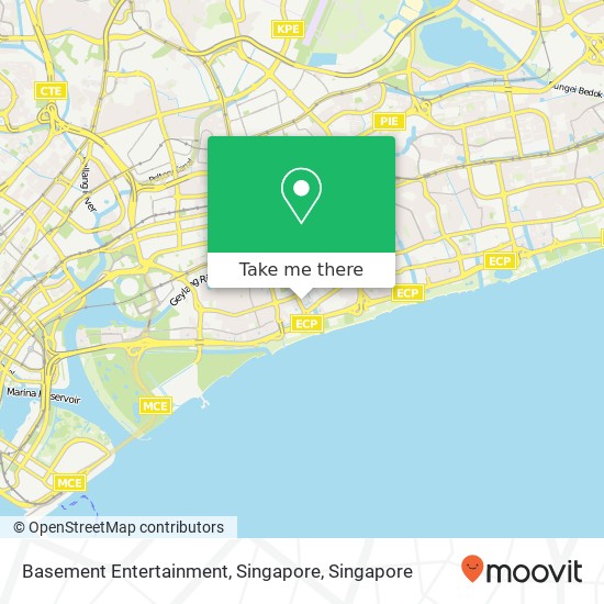 Basement Entertainment, Singapore map