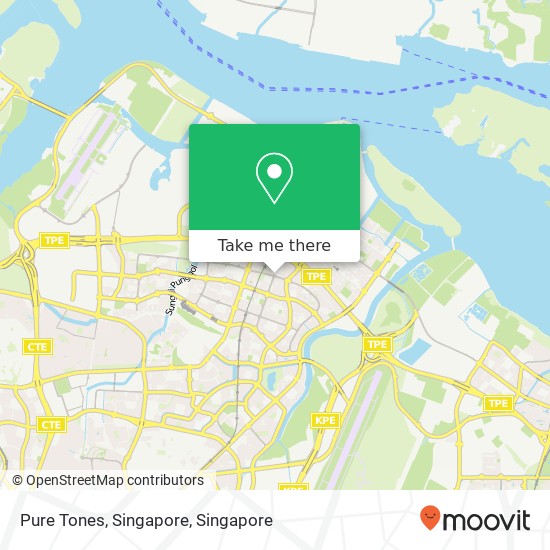 Pure Tones, Singapore map