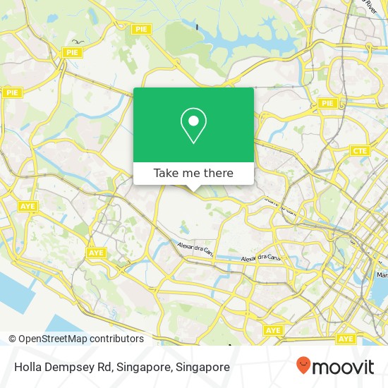 Holla Dempsey Rd, Singapore map