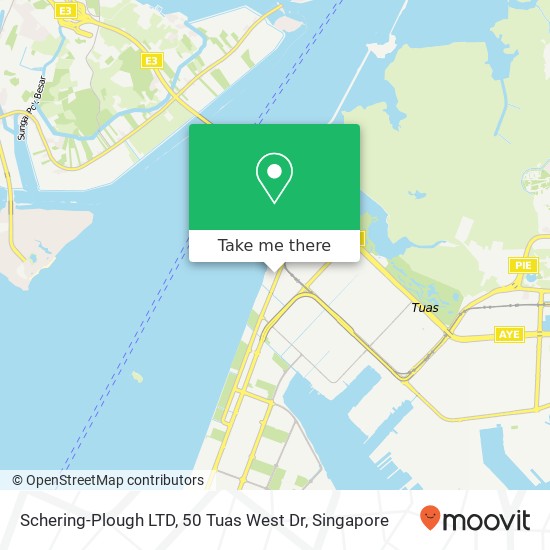 Schering-Plough LTD, 50 Tuas West Dr地图