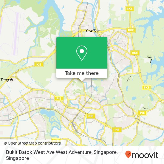 Bukit Batok West Ave West Adventure, Singapore地图