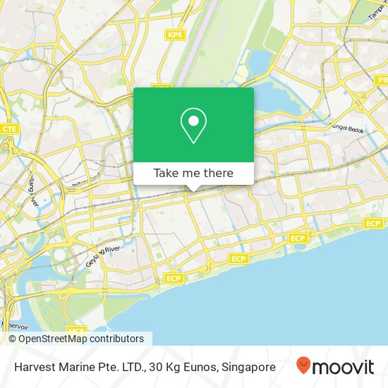 Harvest Marine Pte. LTD., 30 Kg Eunos map