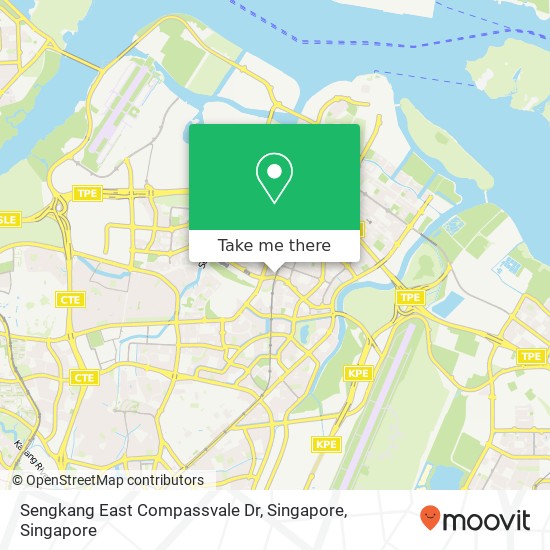 Sengkang East Compassvale Dr, Singapore地图