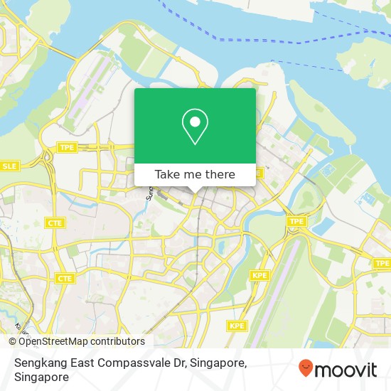 Sengkang East Compassvale Dr, Singapore地图