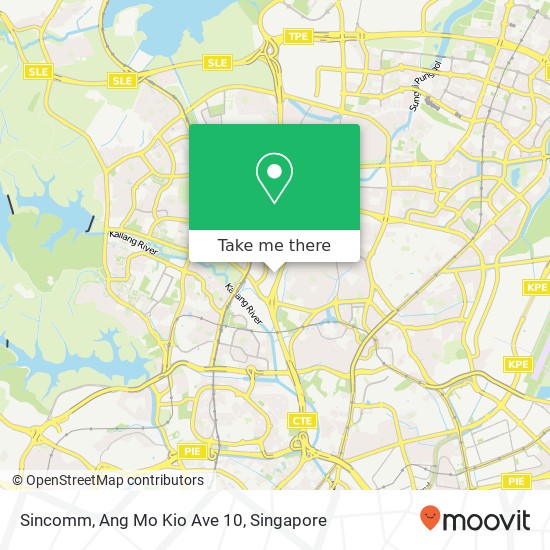 Sincomm, Ang Mo Kio Ave 10 map