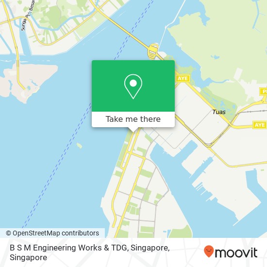 B S M Engineering Works & TDG, Singapore map