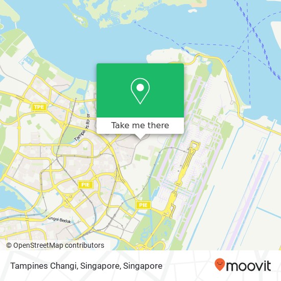 Tampines Changi, Singapore map