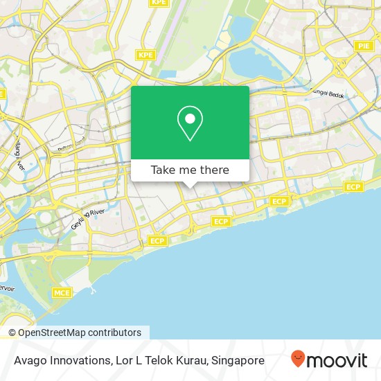 Avago Innovations, Lor L Telok Kurau地图