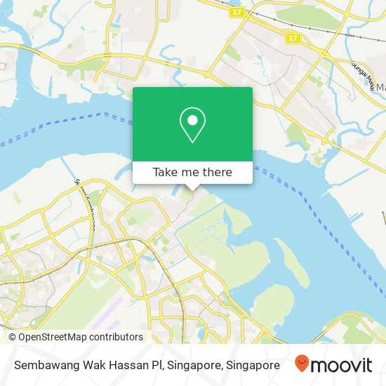 Sembawang Wak Hassan Pl, Singapore map