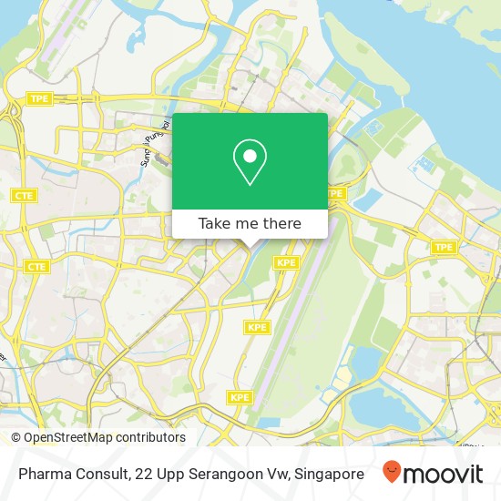 Pharma Consult, 22 Upp Serangoon Vw map