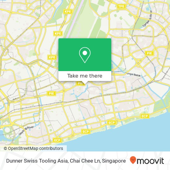 Dunner Swiss Tooling Asia, Chai Chee Ln map