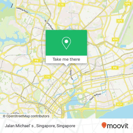 Jalan Michael' s , Singapore map