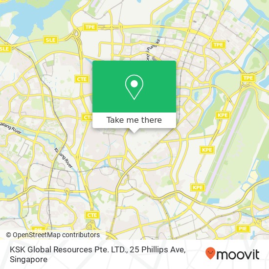 KSK Global Resources Pte. LTD., 25 Phillips Ave map