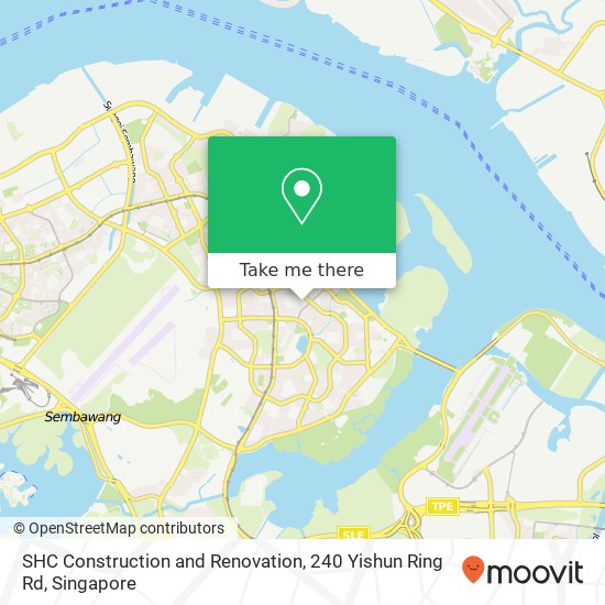 SHC Construction and Renovation, 240 Yishun Ring Rd map