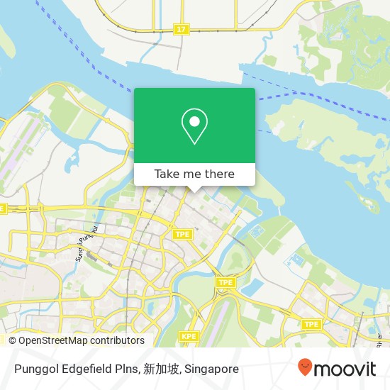 Punggol Edgefield Plns, 新加坡 map