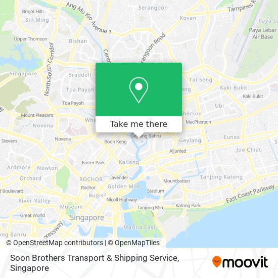 Soon Brothers Transport & Shipping Service map