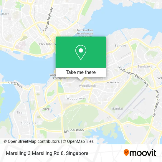 Marsiling 3 Marsiling Rd 8 map