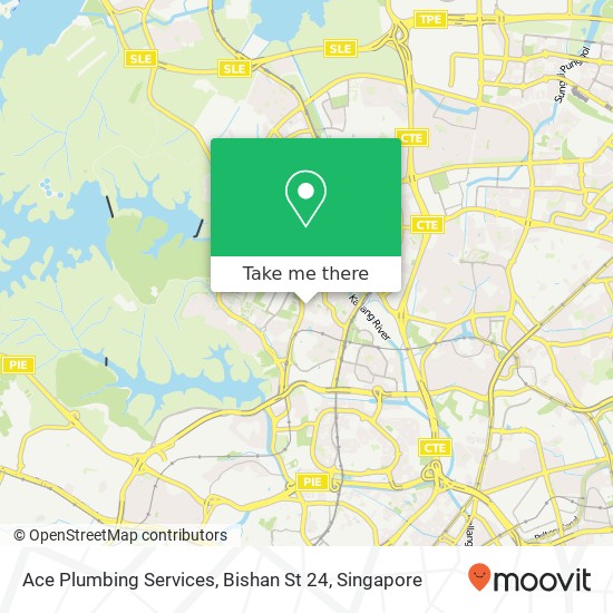 Ace Plumbing Services, Bishan St 24 map