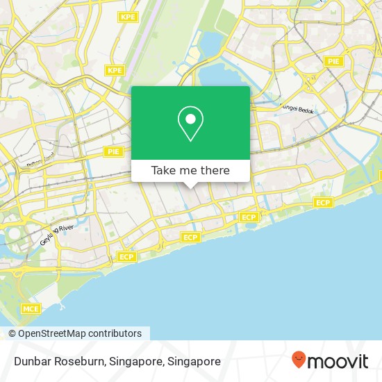 Dunbar Roseburn, Singapore地图