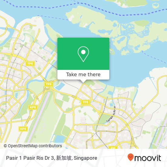 Pasir 1 Pasir Ris Dr 3, 新加坡 map