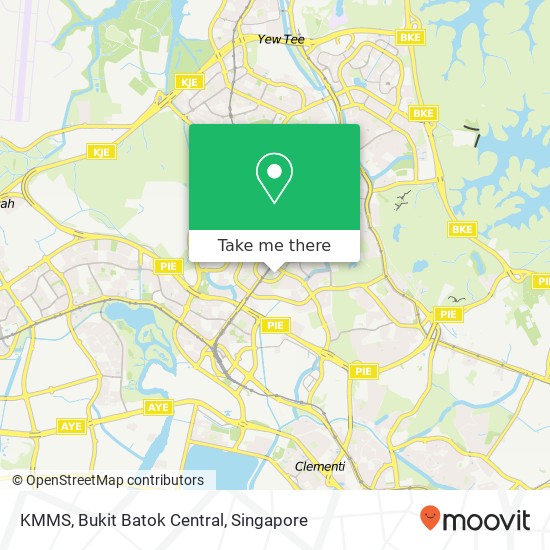 KMMS, Bukit Batok Central map