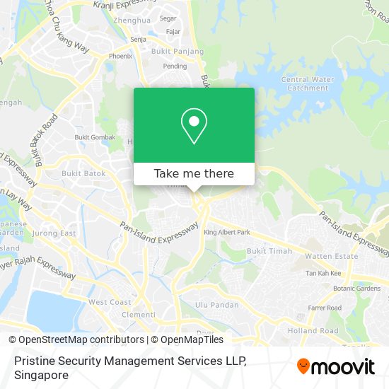 Pristine Security Management Services LLP map