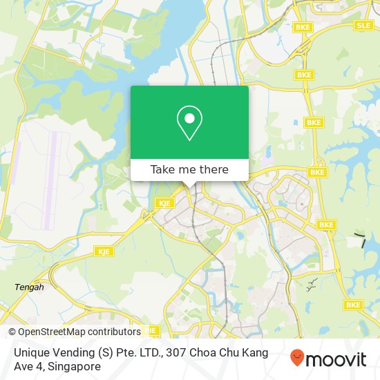 Unique Vending (S) Pte. LTD., 307 Choa Chu Kang Ave 4 map