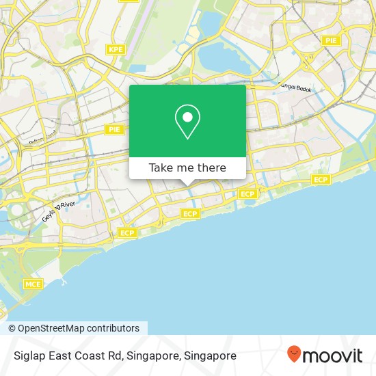 Siglap East Coast Rd, Singapore地图