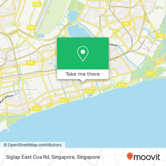 Siglap East Coa Rd, Singapore map