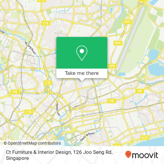 Ct Furniture & Interior Design, 126 Joo Seng Rd map