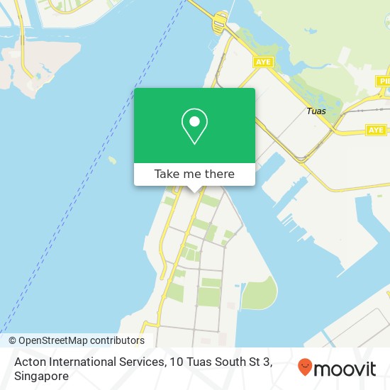 Acton International Services, 10 Tuas South St 3 map