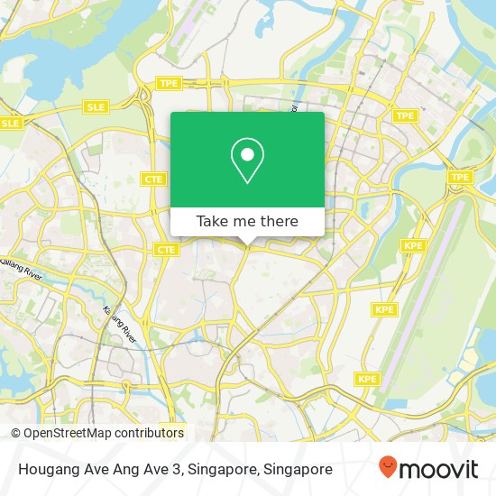 Hougang Ave Ang Ave 3, Singapore地图