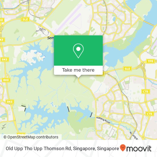 Old Upp Tho Upp Thomson Rd, Singapore地图