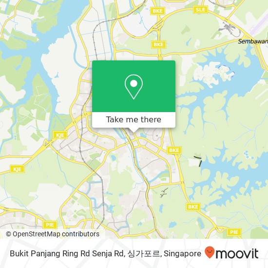 Bukit Panjang Ring Rd Senja Rd, 싱가포르 map