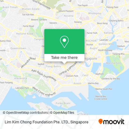 Lim Kim Chong Foundation Pte. LTD. map