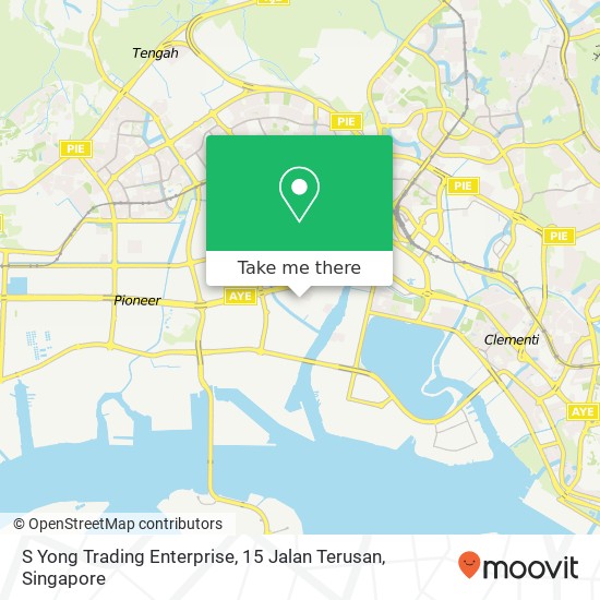 S Yong Trading Enterprise, 15 Jalan Terusan地图