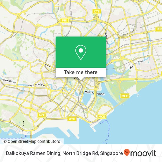 Daikokuya Ramen Dining, North Bridge Rd map