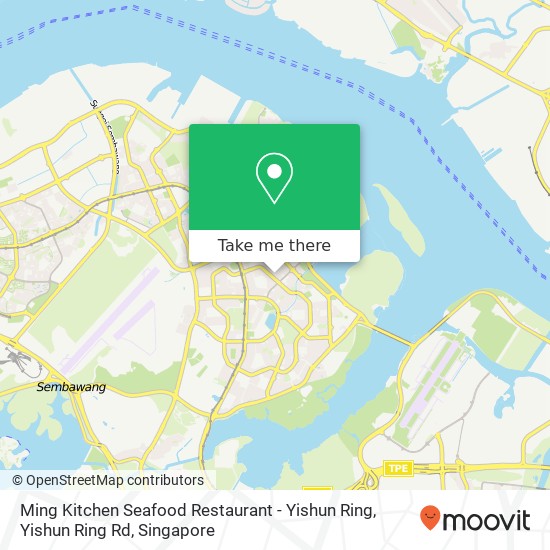 Ming Kitchen Seafood Restaurant - Yishun Ring, Yishun Ring Rd map