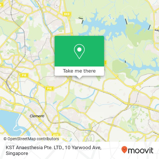 KST Anaesthesia Pte. LTD., 10 Yarwood Ave地图