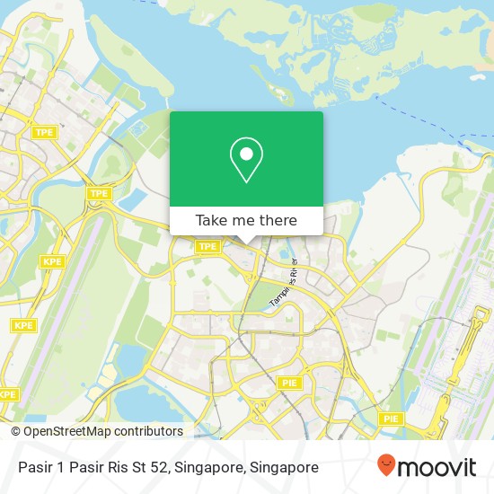 Pasir 1 Pasir Ris St 52, Singapore地图