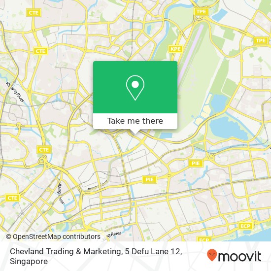 Chevland Trading & Marketing, 5 Defu Lane 12 map