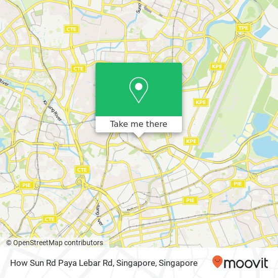 How Sun Rd Paya Lebar Rd, Singapore地图