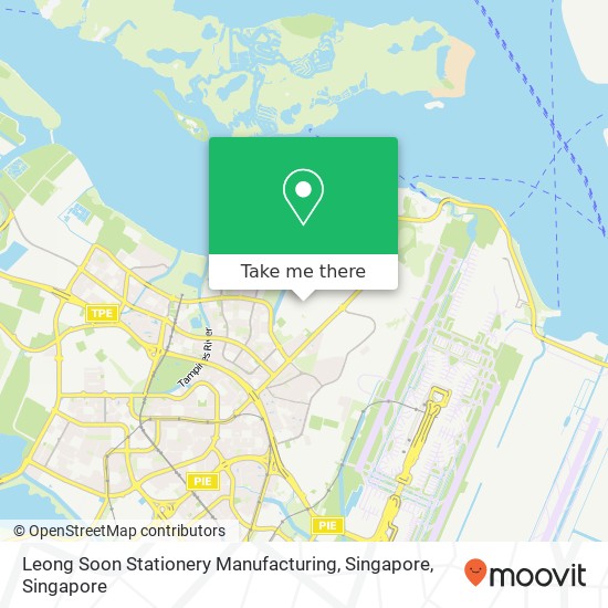 Leong Soon Stationery Manufacturing, Singapore map