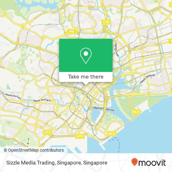Sizzle Media Trading, Singapore地图