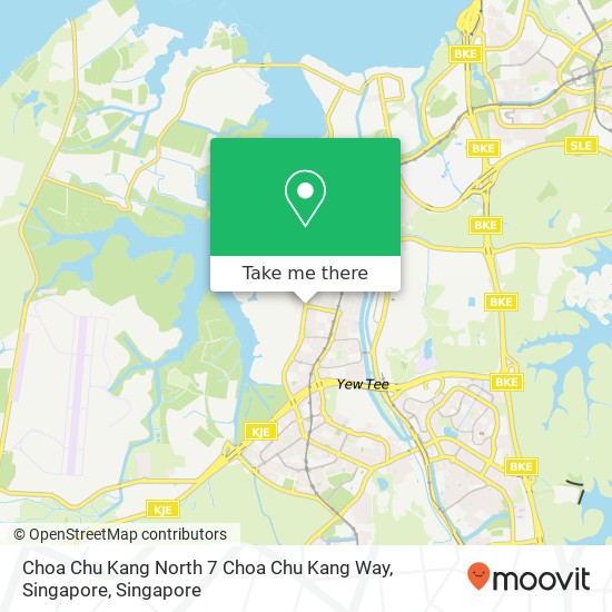 Choa Chu Kang North 7 Choa Chu Kang Way, Singapore map